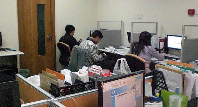 弘成北京数字化学习示范中心　工作场景